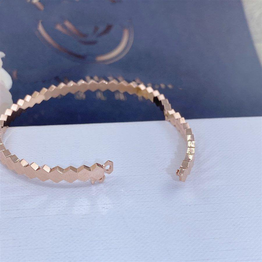 [⭐Veyra]BEE LOVE PINK GOLD BRACELET