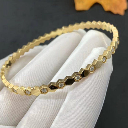 [⭐Veyra]BEE LOVE GOLD DIAMOND BRACELET