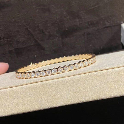 [⭐Veyra]BEE LOVE GOLD BRACELET FULL DIAMOND