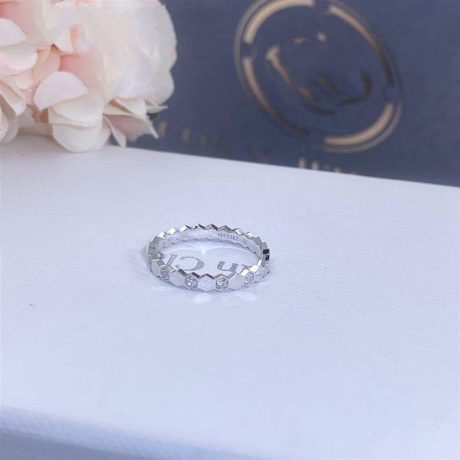 [⭐Veyra]BEE LOVE RING SILVER DIAMOND