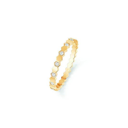[⭐Veyra]BEE LOVE RING GOLD DIAMOND