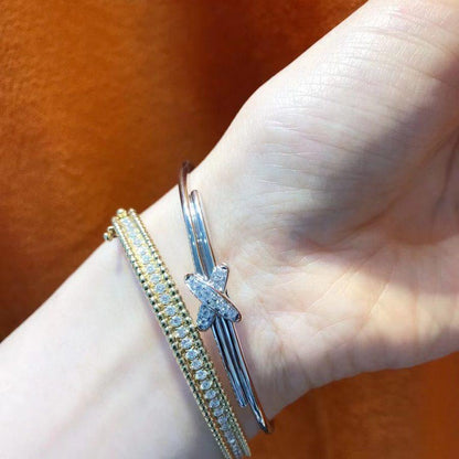 [⭐Veyra]JEUX DE BRACELET SILVER DIAMONDS