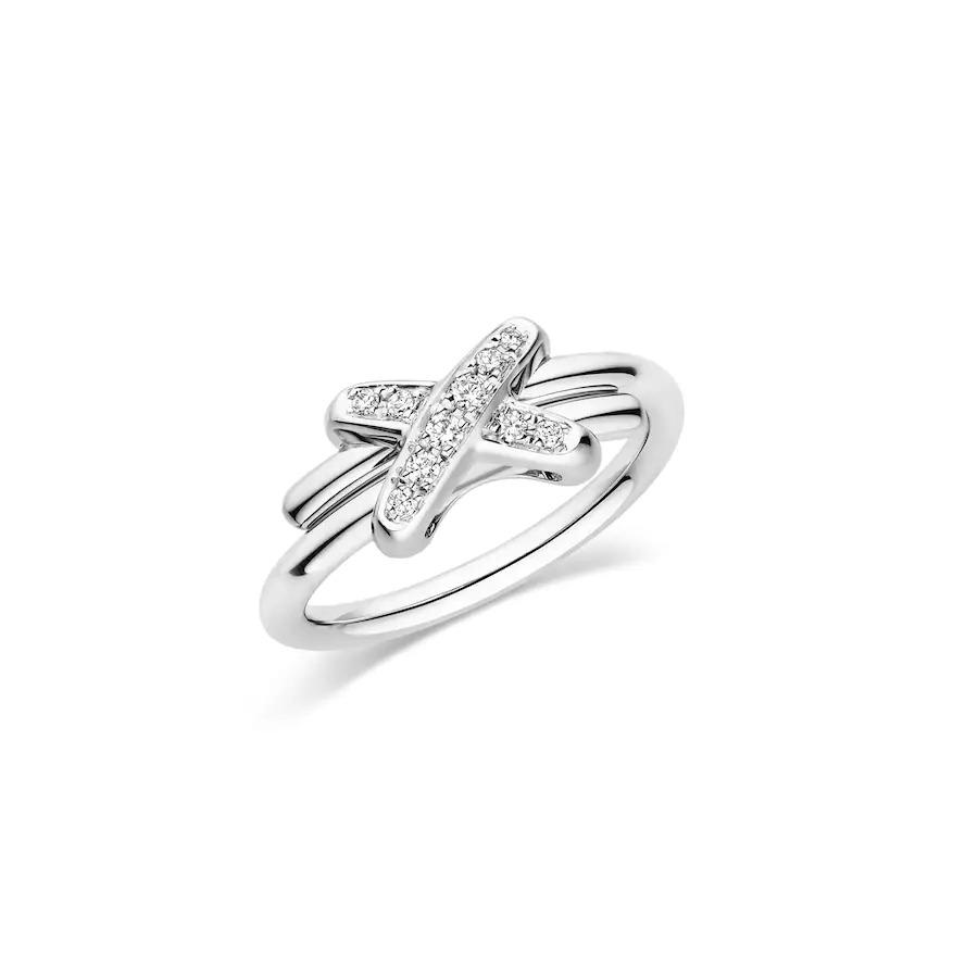 [⭐Veyra]JEUX DE SILVER DIAMOND RING