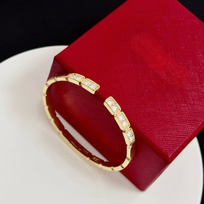 [⭐Veyra jewelrys]LOVE DIAMOND OPEN  BRACELET