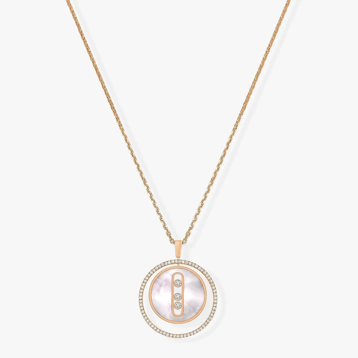 [⭐Veyra]Demo MOVE MM NACRE BLANCHE DIAMOND NECKLACE