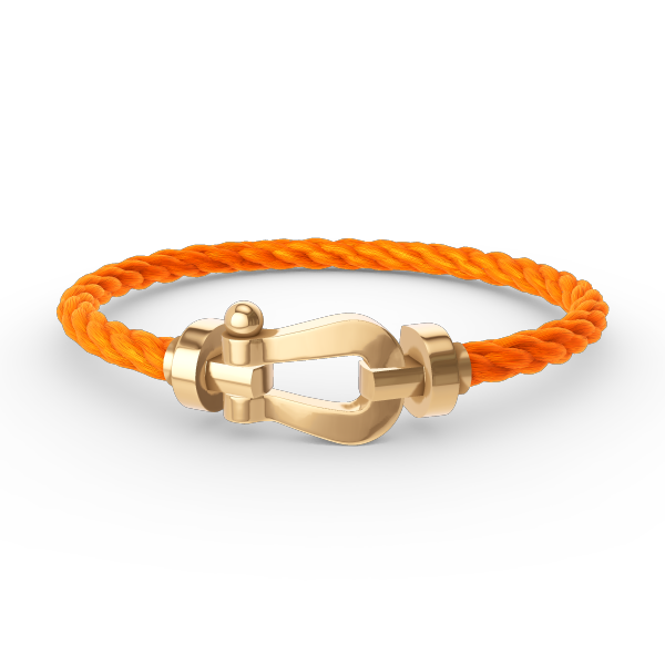 [⭐Veyra]FORCE LARGE HORSESHOE NO DIAMOND BRACELET GOLD