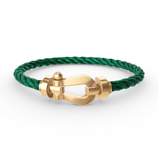 [⭐Veyra]FORCE LARGE HORSESHOE NO DIAMOND BRACELET GOLD