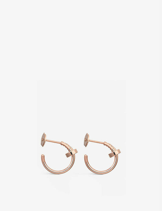 [⭐Veyra]JUSTE EARRINGS PINK GOLD