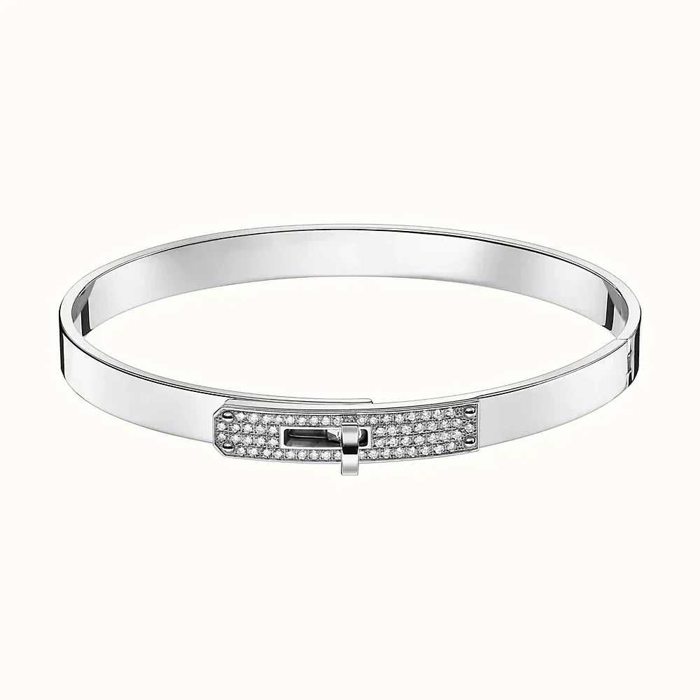 [⭐Veyra]KELLY SILVER DIAMOND BRACELET