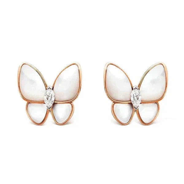 [⭐Veyra]BUTTERFLY MOP DIAMOND EARRINGS