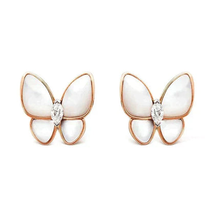 [⭐Veyra]BUTTERFLY MOP DIAMOND EARRINGS