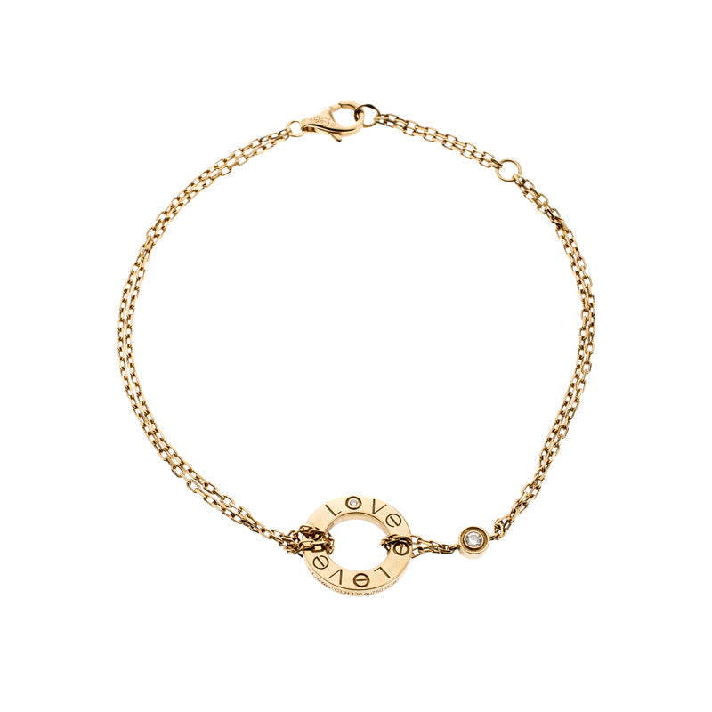 [⭐Veyra]LOVE BRACELET 2 DIAMOND