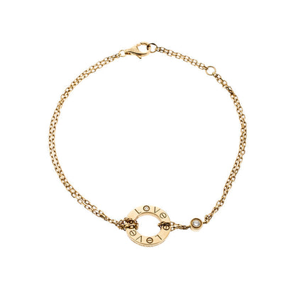 [⭐Veyra]LOVE BRACELET 2 DIAMOND