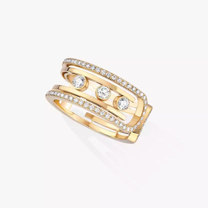 [⭐Veyra]Move 10th Diamond Ring in Gold