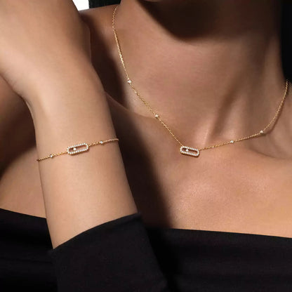 [⭐Veyra]Diamond Necklace Move Uno