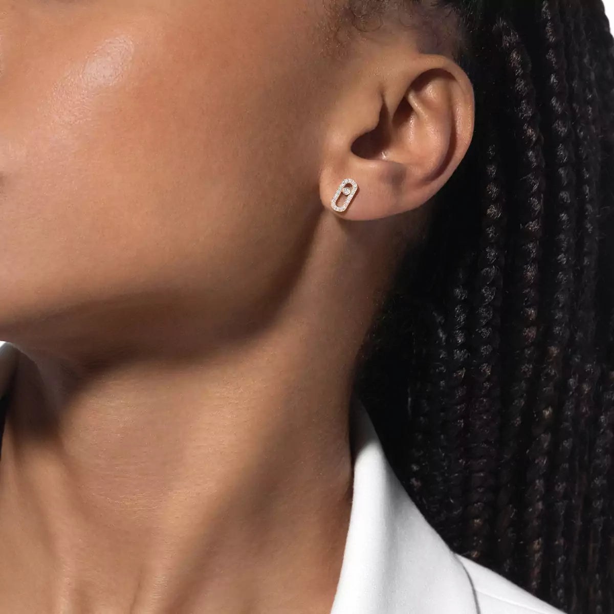 [⭐Veyra]Move Uno Diamond Earrings
