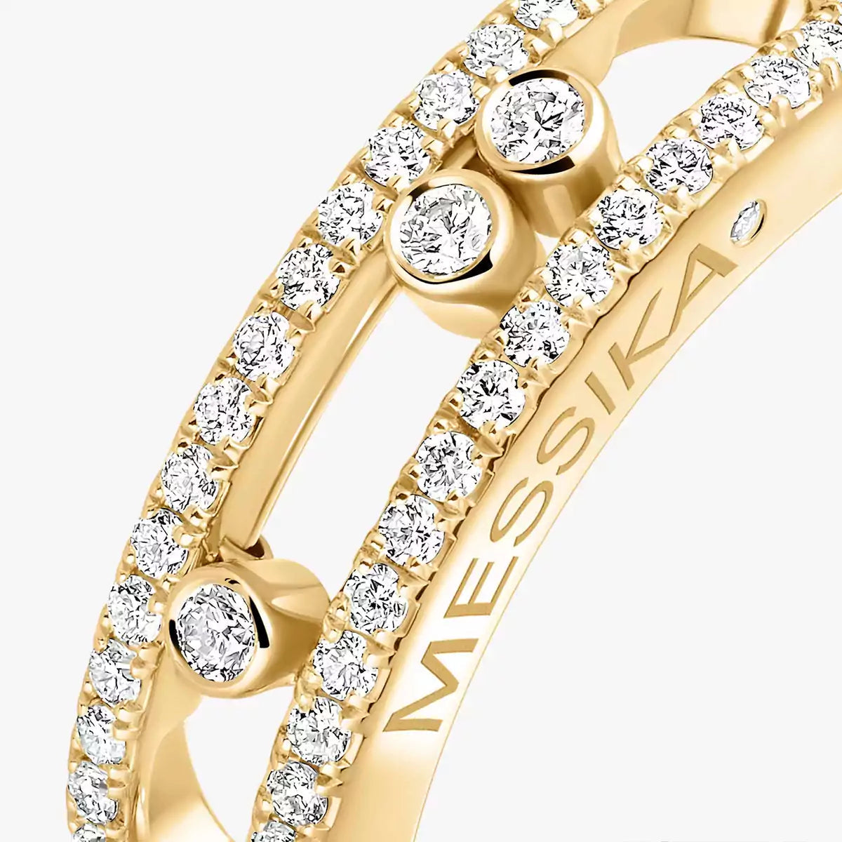 [⭐Veyra] Baby Move Gold Diamond Pave_ Ring