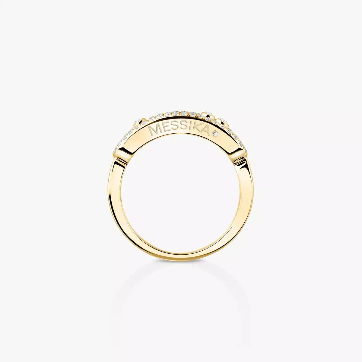 [⭐Veyra] Baby Move Gold Diamond Pave_ Ring