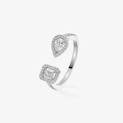 [⭐Veyra]My Twin Toi Gold Diamond Ring