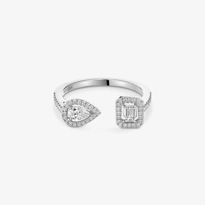 [⭐Veyra]My Twin Toi Gold Diamond Ring