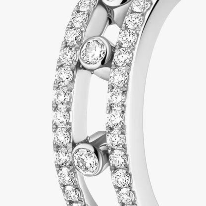 [⭐Veyra]Diamond Pave_ Hoop Earrings Move