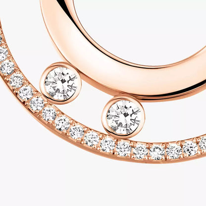 [⭐Veyra]Move Romane Small Diamond Hoop Earrings