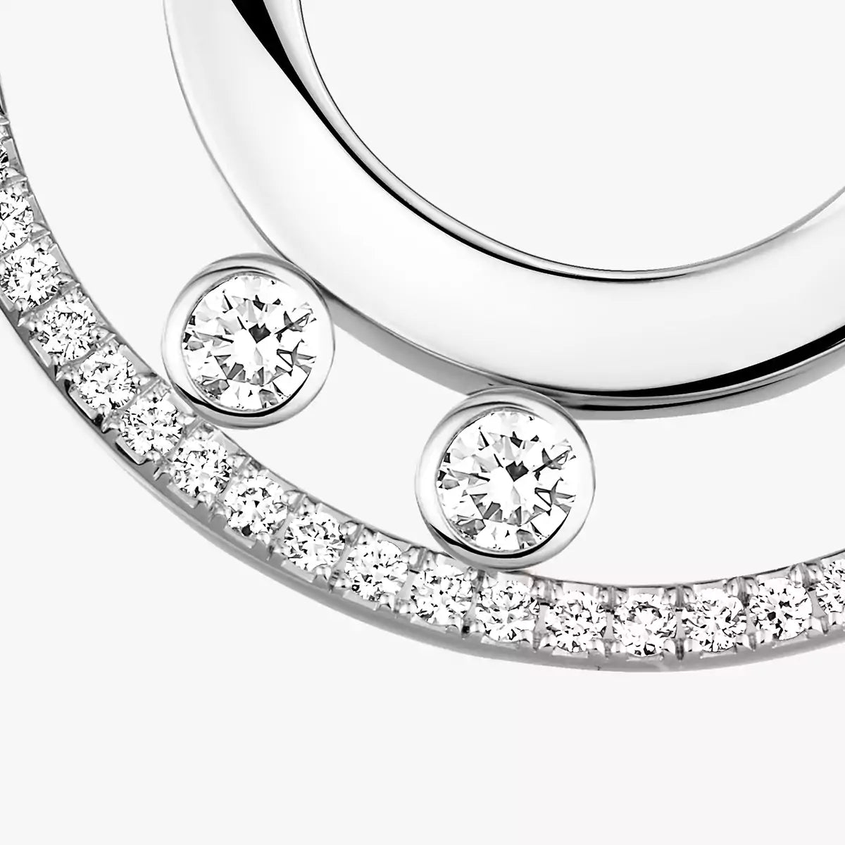 [⭐Veyra]Move Romane Small Diamond Hoop Earrings