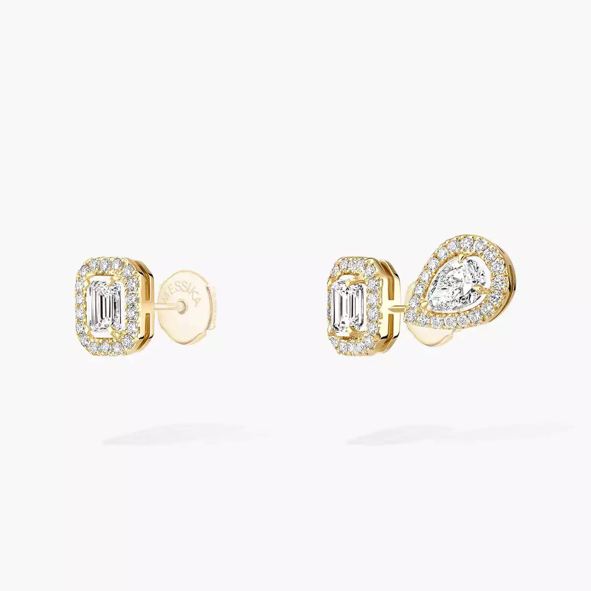 [⭐Veyra]Diamond Earrings 0,10ct My Twin 1+2