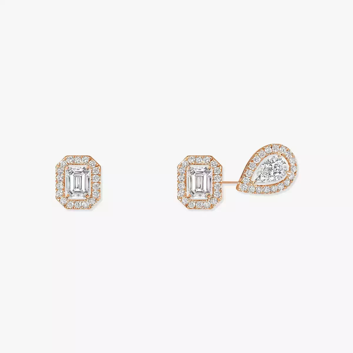 [⭐Veyra]Diamond Earrings 0,10ct My Twin 1+2