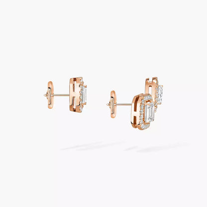 [⭐Veyra]Diamond Earrings 0,10ct My Twin 1+2