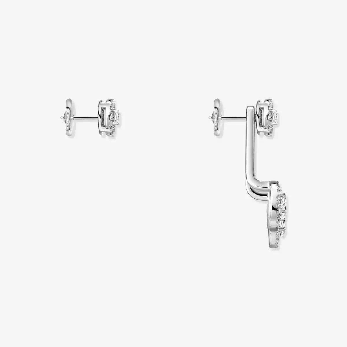 [⭐Veyra] My Twin Trio  Diamond Earrings