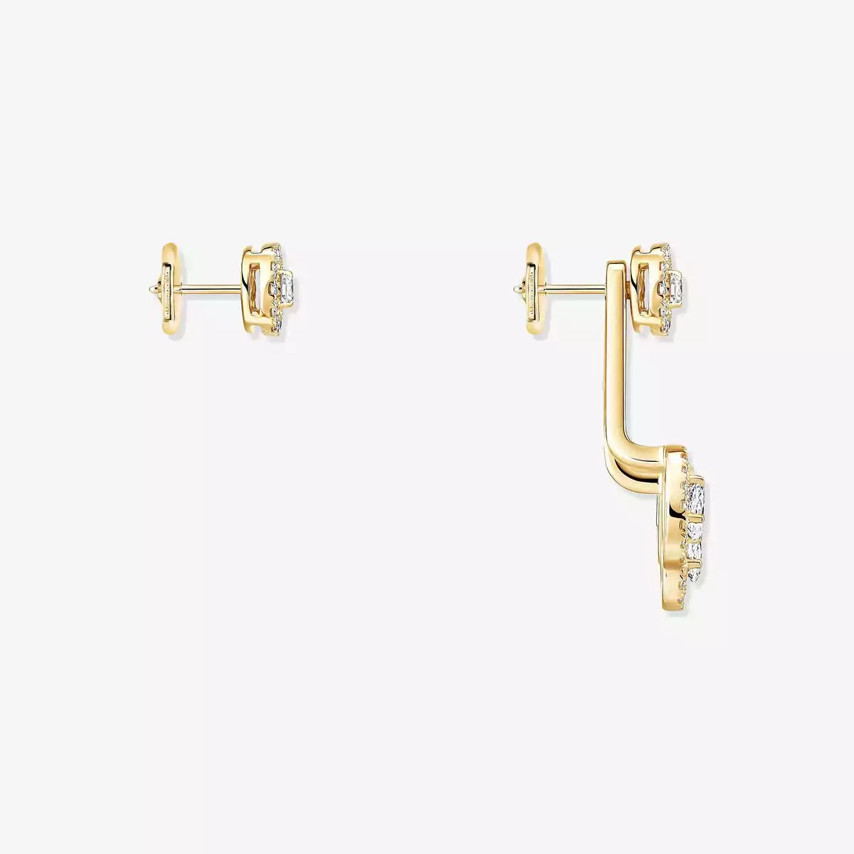 [⭐Veyra] My Twin Trio  Diamond Earrings