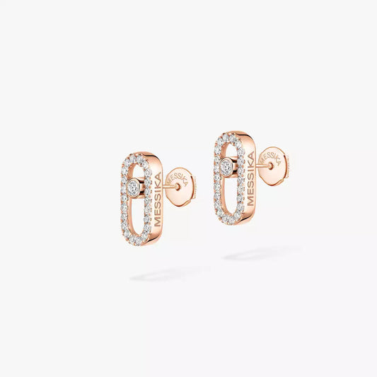 [⭐Veyra]Move Uno Diamond Earrings