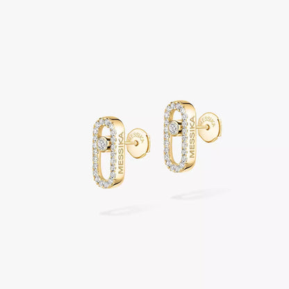 [⭐Veyra]Move Uno Diamond Earrings