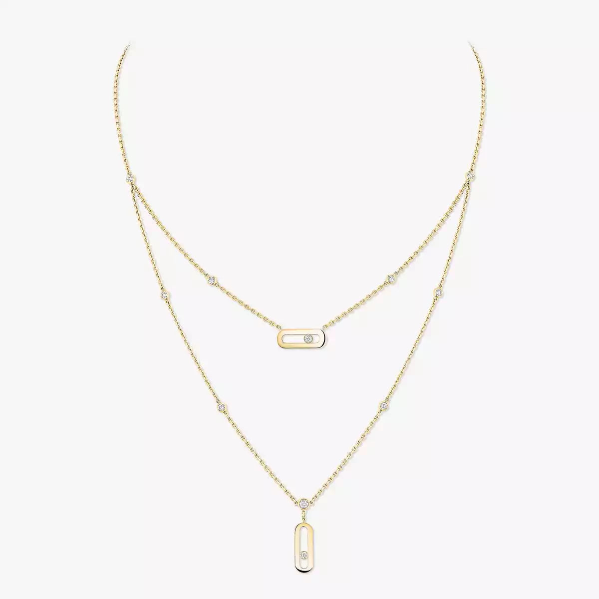[⭐Veyra] Move Uno Diamond Necklace