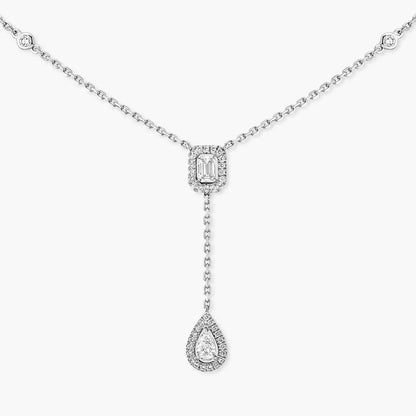 [⭐Veyra]Gold Diamond Tie Necklace