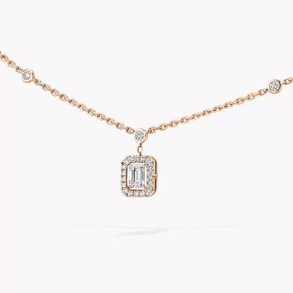 [⭐Veyra]My Twin Diamond Necklace in Silver