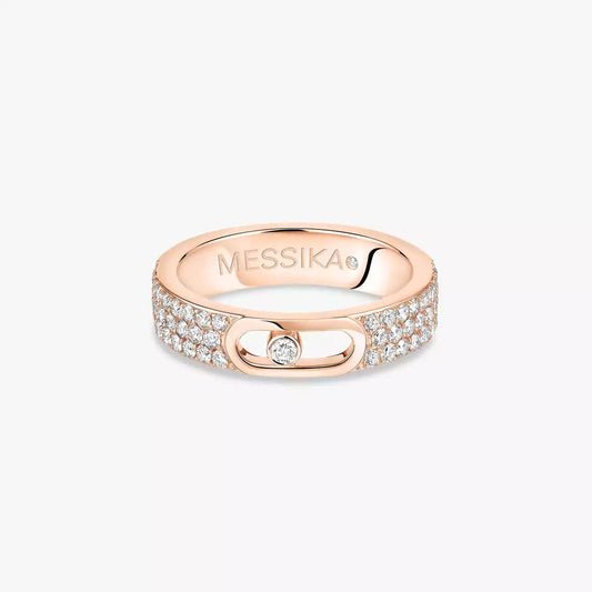 [⭐Veyra]Move Joaillerie Pave_ Diamond Wedding Ring