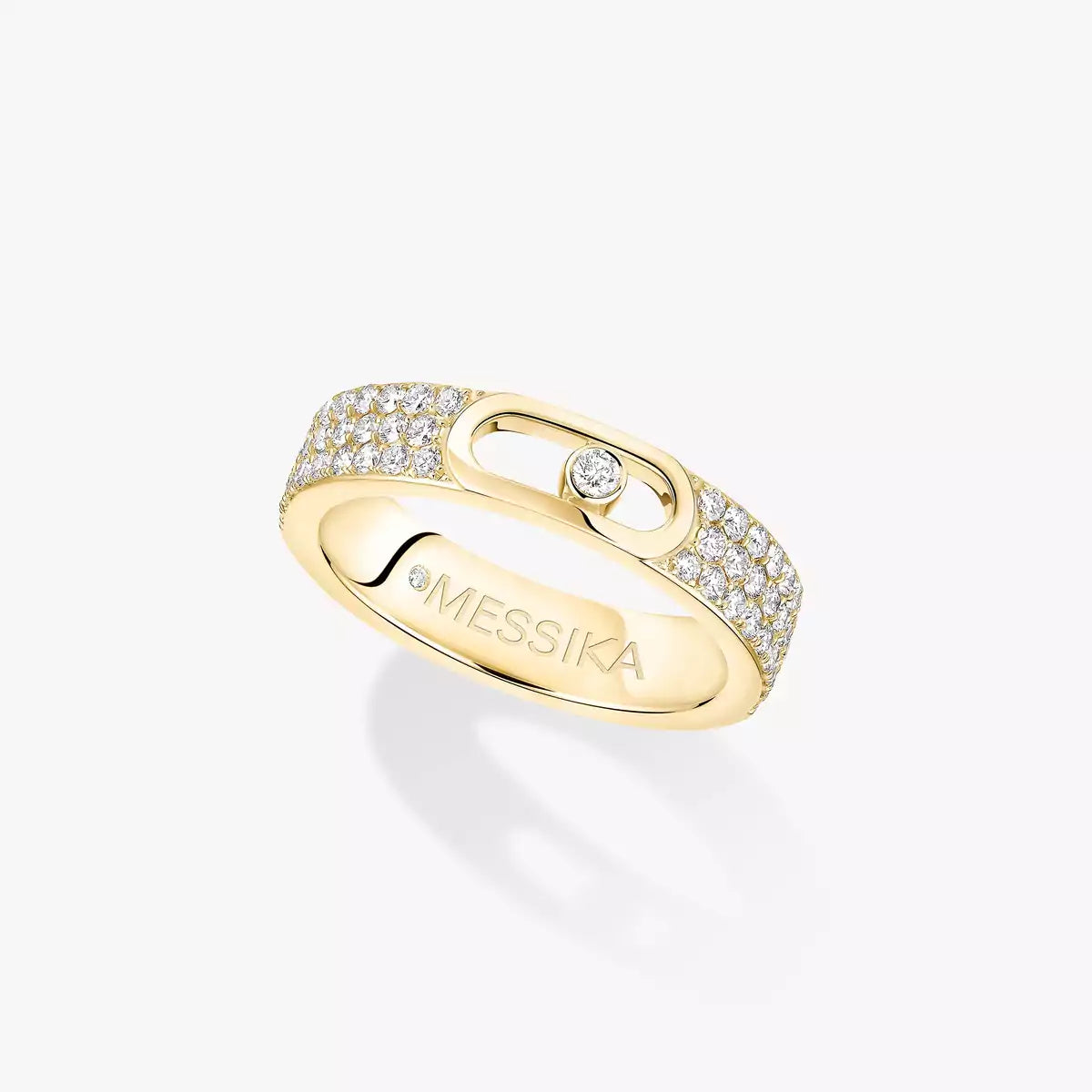 [⭐Veyra]Move Joaillerie Pave_ Diamond Wedding Ring