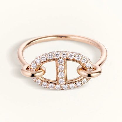 [⭐Veyra]RONDE SMALL DIAMOND RING