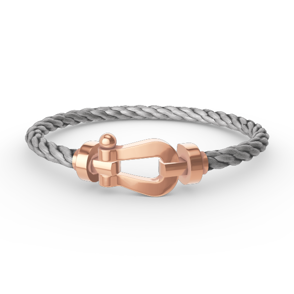 [⭐Veyra]FORCE LARGE HORSESHOE NO DIAMOND BRACELET ROSE GOLD