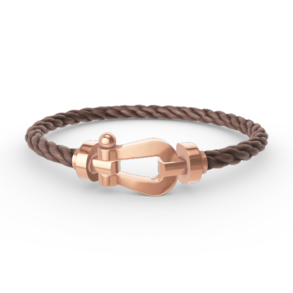 [⭐Veyra]FORCE LARGE HORSESHOE NO DIAMOND BRACELET ROSE GOLD