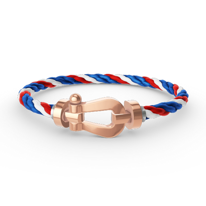 [⭐Veyra]FORCE LARGE HORSESHOE NO DIAMOND BRACELET ROSE GOLD