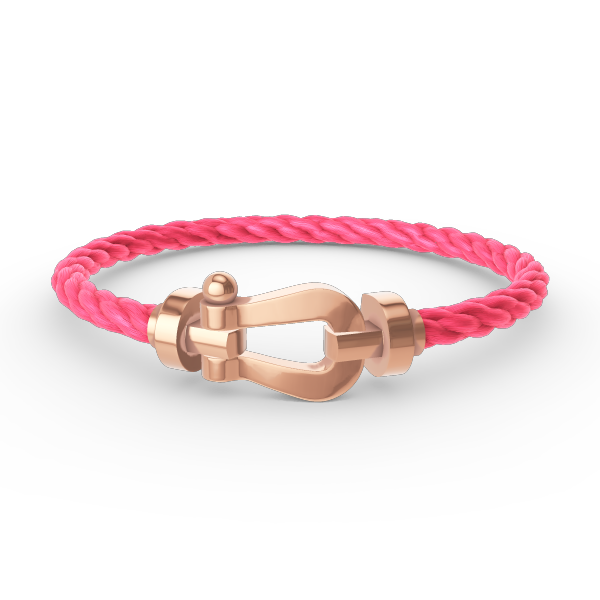 [⭐Veyra]FORCE LARGE HORSESHOE NO DIAMOND BRACELET ROSE GOLD