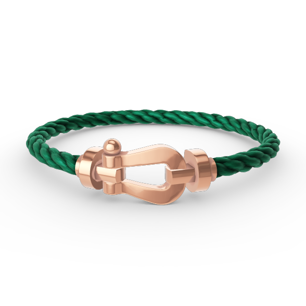 [⭐Veyra]FORCE LARGE HORSESHOE NO DIAMOND BRACELET ROSE GOLD