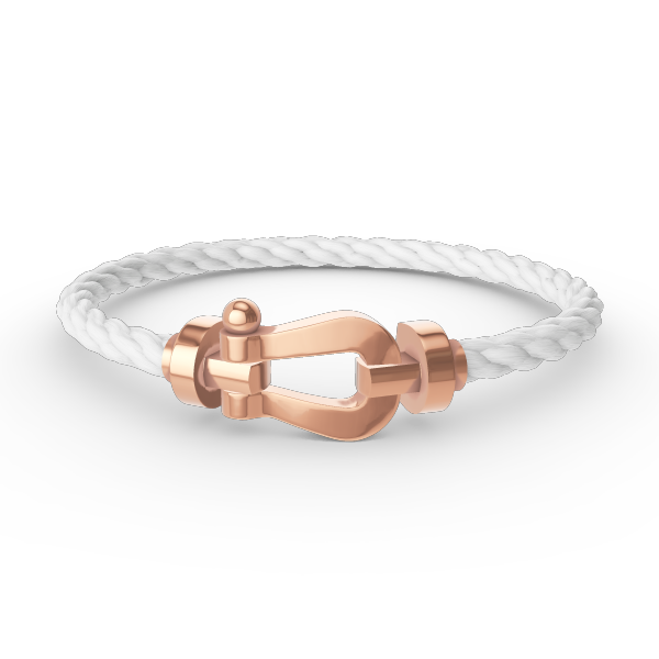 [⭐Veyra]FORCE LARGE HORSESHOE NO DIAMOND BRACELET ROSE GOLD