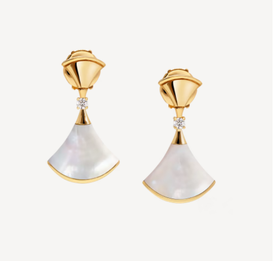[⭐Veyra]DREAM MOP 1 DIAMOND EARRINGS