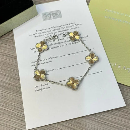 [⭐Veyra] CLOVER 5 MOTIF LASER BRACELET COLLECTION