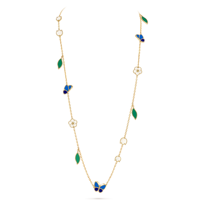 [⭐Veyra] 26 NEW CLOVER 15 MOTIFS LUCKY NECKLACE