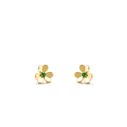 [⭐Veyra]FRIVOLE  FLOWER MALACHITE EARRINGS